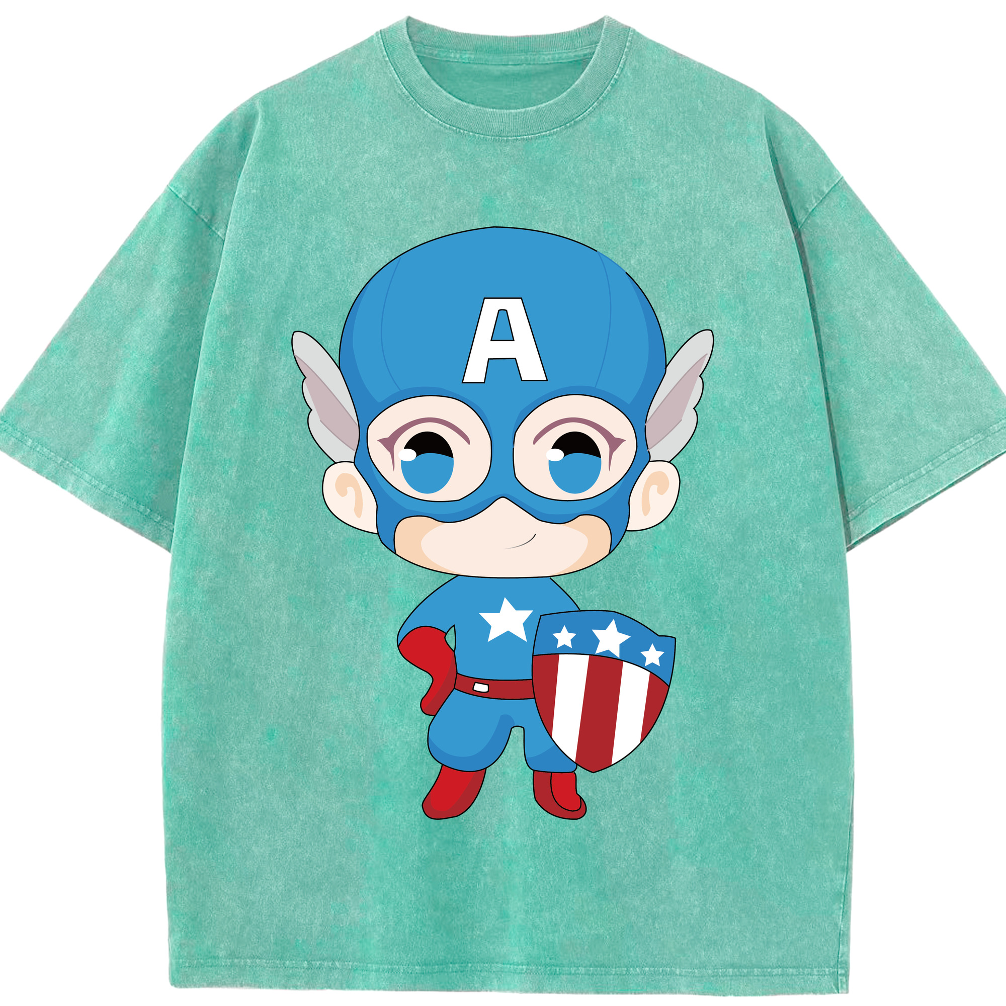 （画像用） アベンジャーズ The Avengers 綿100% ヴィンテージ風 半袖Tシャツ（フロントプリント）